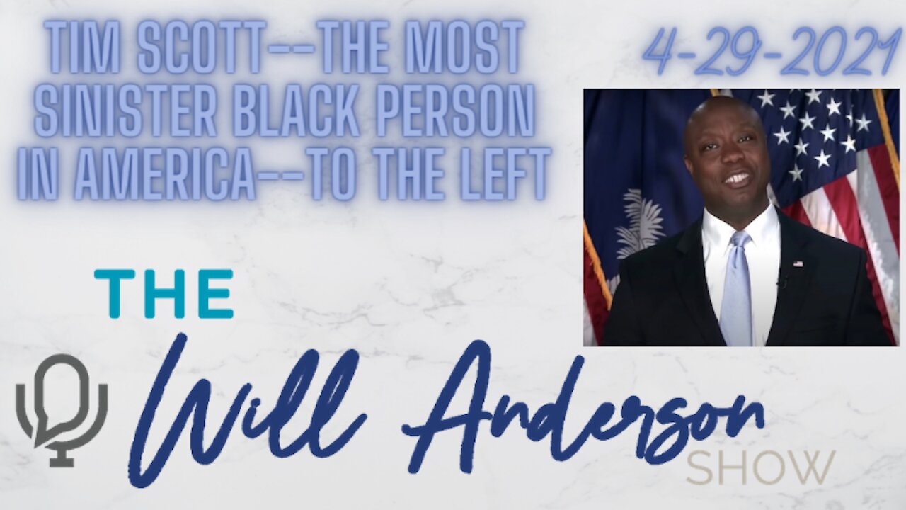 Tim Scott--The Most Sinister Black Person In America--To The Left