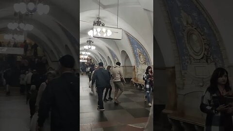Moscow Metro Station Communism #moscow #russia #metro #communist #communism