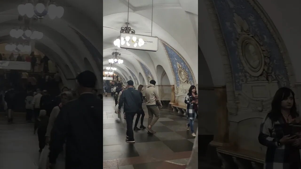Moscow Metro Station Communism #moscow #russia #metro #communist #communism
