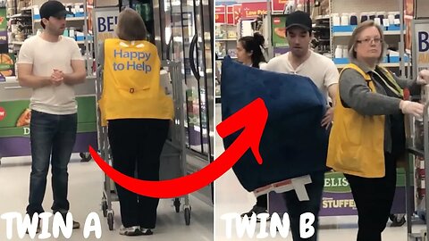 TWIN TELEPORTATION SHOPPING PRANK!