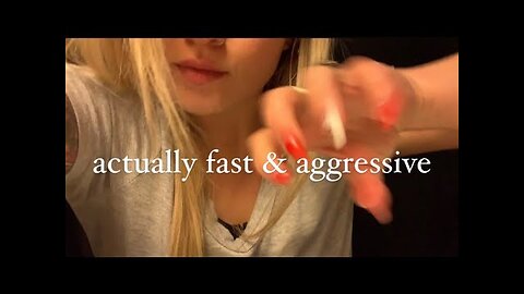 💥FAST & AGGRESSIVE ASMR NO TALKING VERY UNPREDICTABLE 😉 RANDOM TRIGGERS LOFI