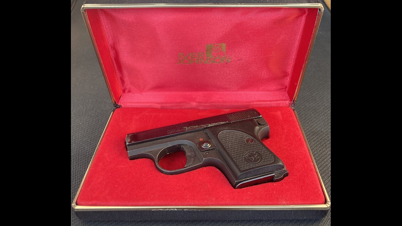 The Iver Johnson Compact 25 .25acp Pistol