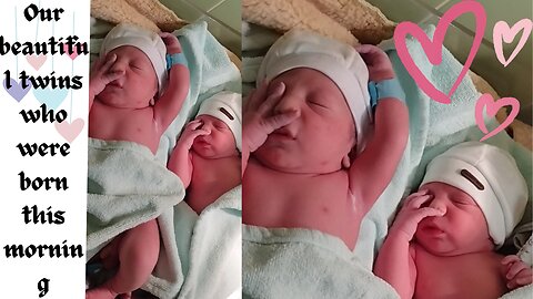 Our beautiful twins 😘😘😘😘🥰🥰🥰🥰