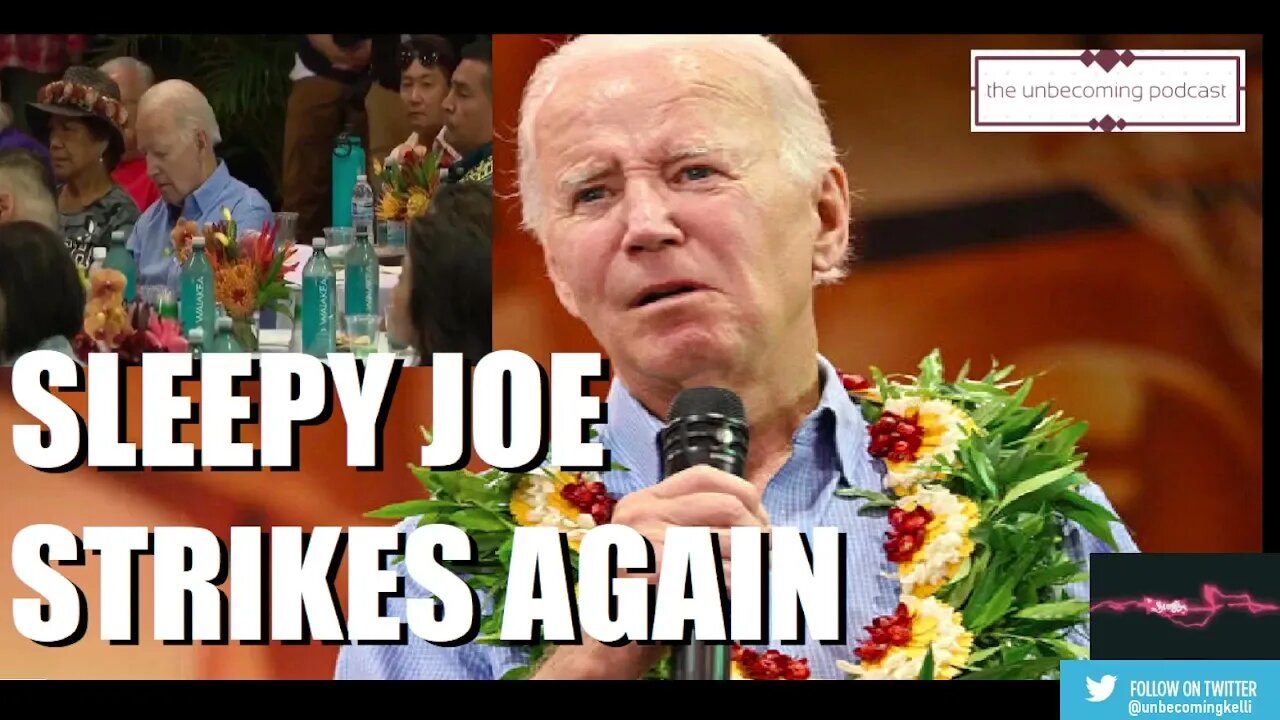 SLEEPY JOE STRIKES AGAIN