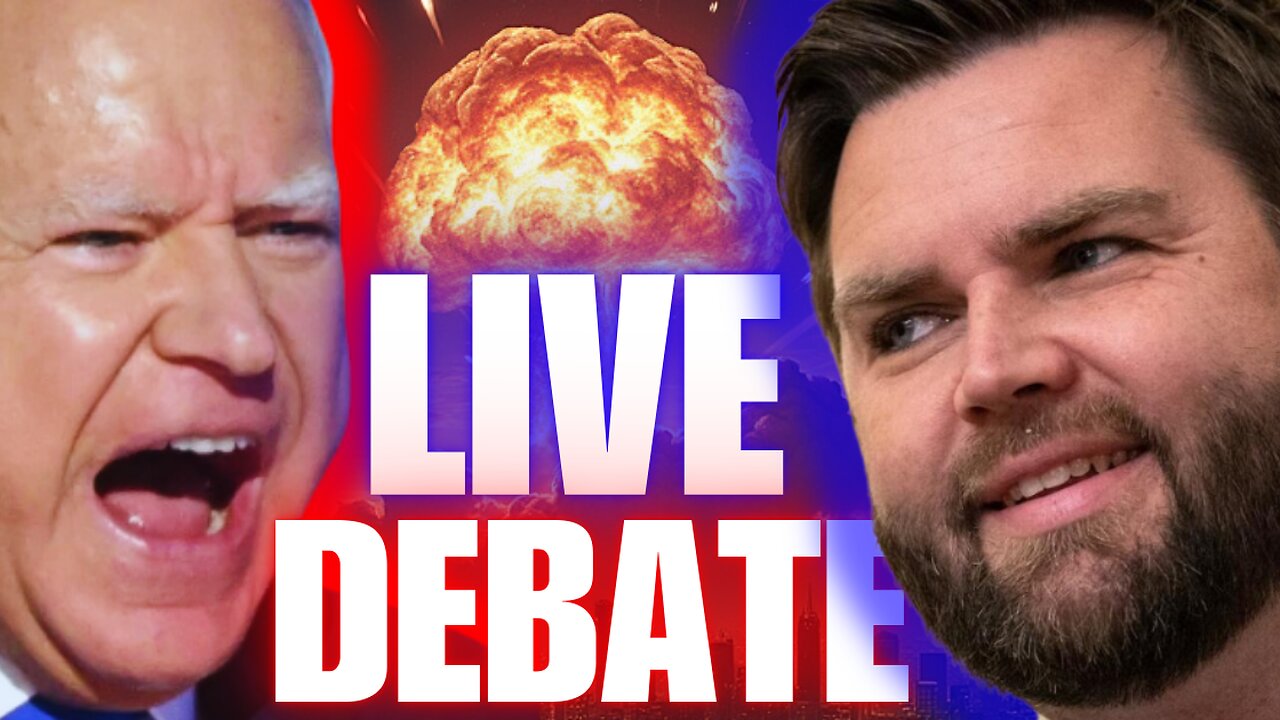 🚨VP Debate LIVE! ( MAJOR WW3 Update)