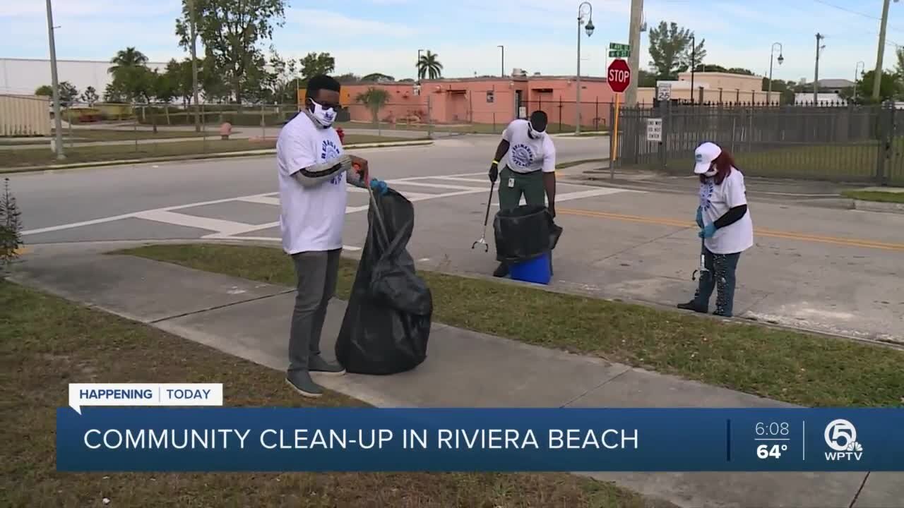 Community clean up in Riviera Beach on Friday