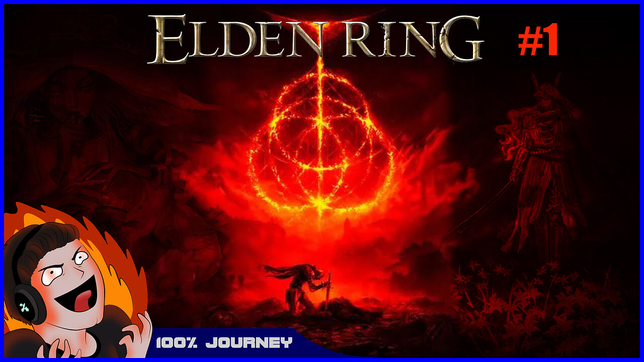 Elden Ring - Starting The Unstoppable Journey For 100% - Stream VOD Part 1