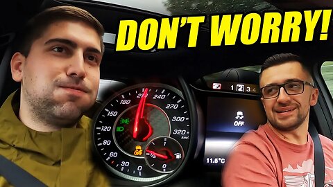 HORRIBLE (perfect) Nürburgring Conditions vs GLA 45 AMG!