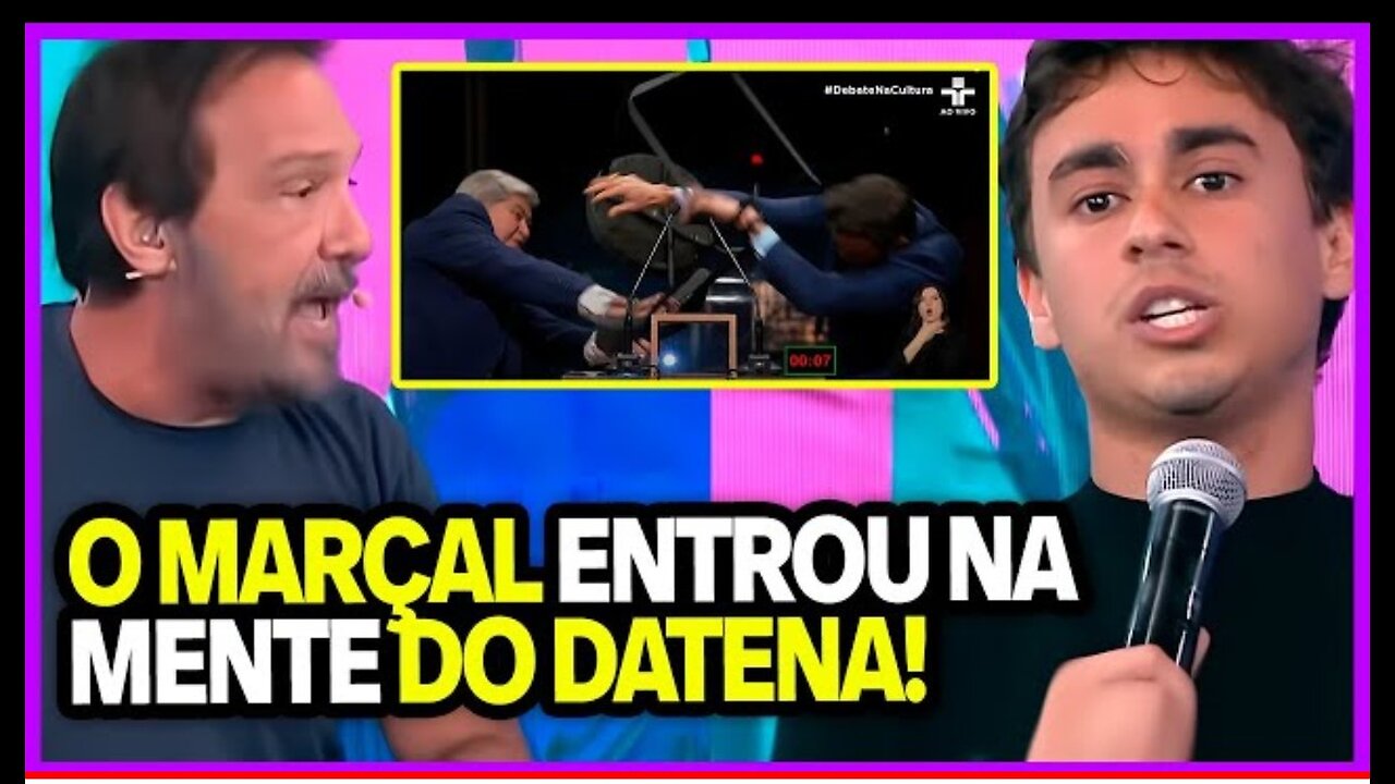 NIKOLAS QUEBRA O SILÊNCIO E FALA TUDO SOBRE A CADEIRADA DE DATENA EM PABLO MARÇAL