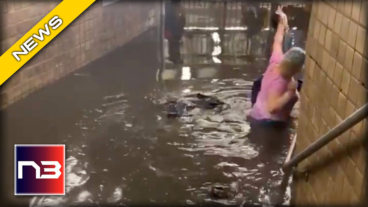 New Yorkers Shocked to Find Subway Stations Flowing Like a River