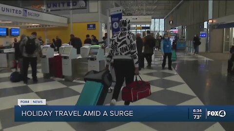 Holiday travel and COVID