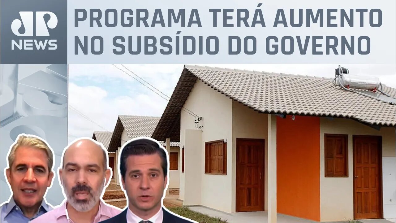 Schelp, d'Avila e Beraldo analisam nova faixa do “Minha Casa, Minha Vida”