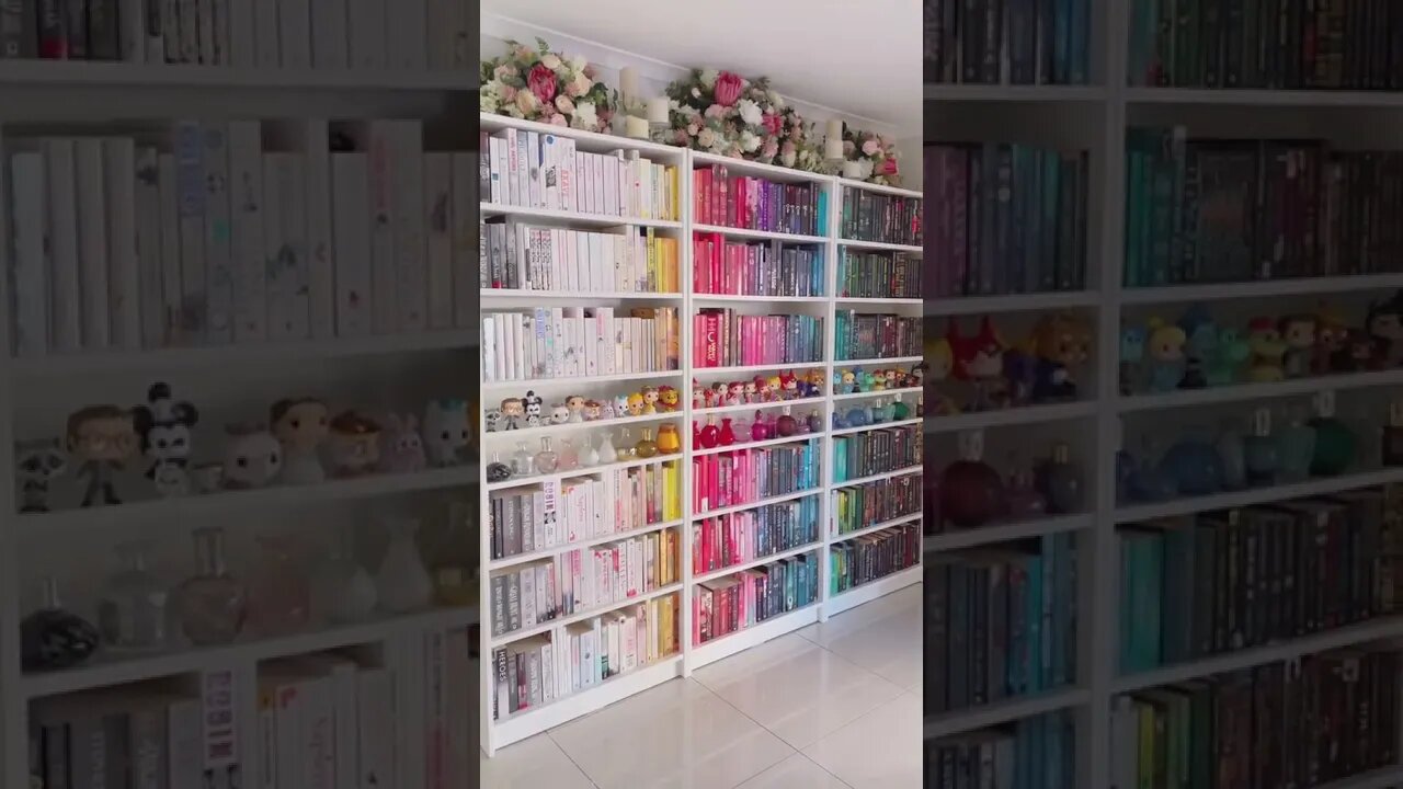 Rainbow Bookshelf tiktok enchanted bookshelf