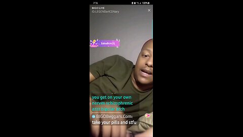 LEGENDARICONARY BEING HIS USUAL SELF