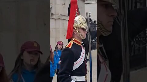 The kings guard and the smurfs #horseguardsparade