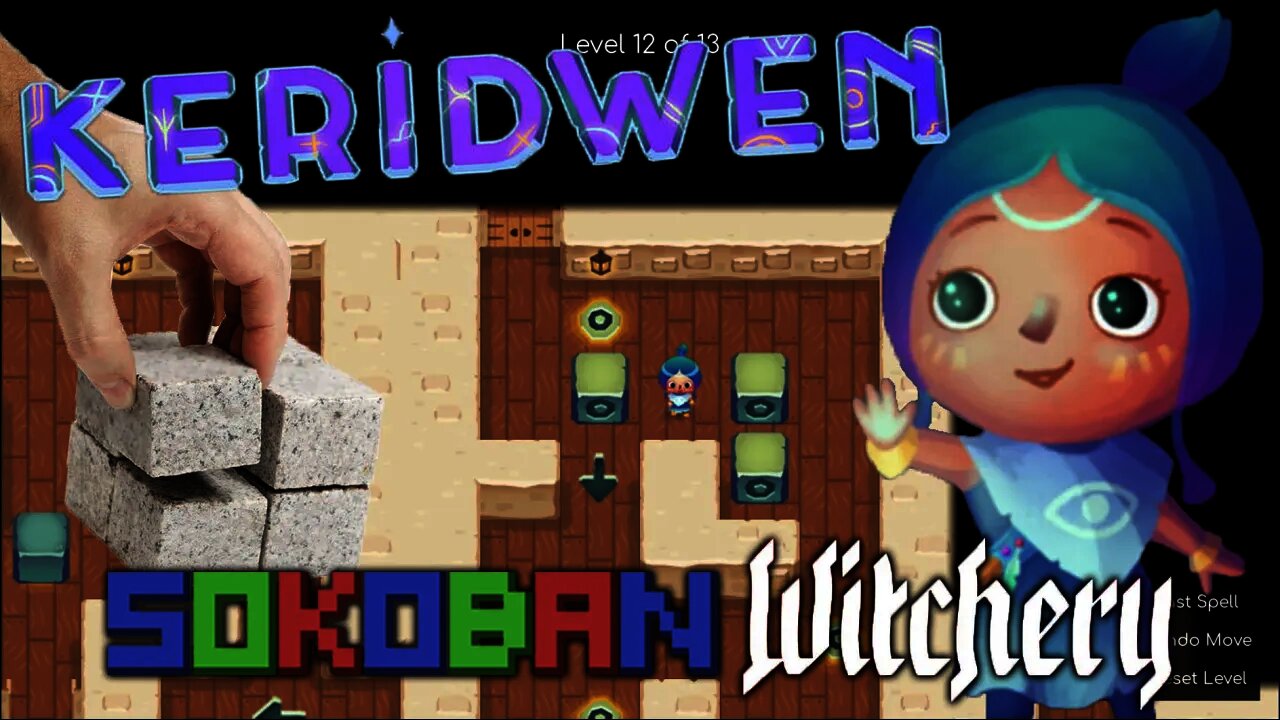 Keridwen - Sokoban Witchery