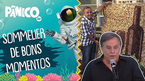 GUGU LIBERATO ENSINOU SIGNIFICADO DE CARPE DIEM COM VINHOS? Ronnie Von comenta