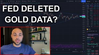 Fed Deleted Gold Data from FRED Database