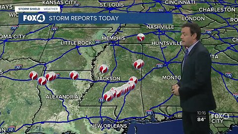 Forecast: Remaining hot and humid to start the week