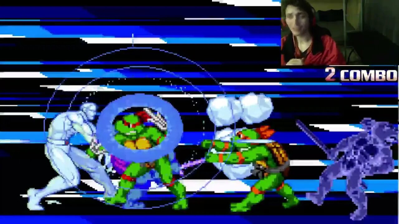 Teenage Mutant Ninja Turtles Characters (Leonardo And Raphael) VS Iceman In An Epic Battle In MUGEN