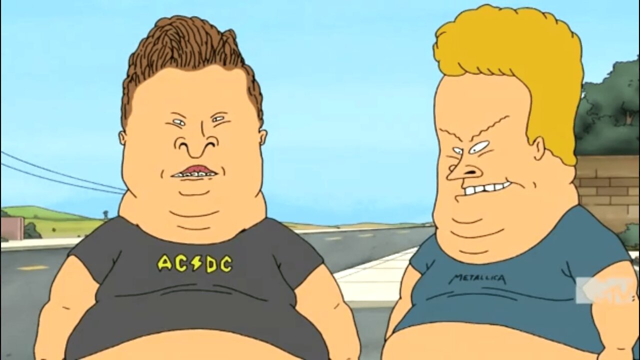 Beavis &Butthead On the Beastyboys