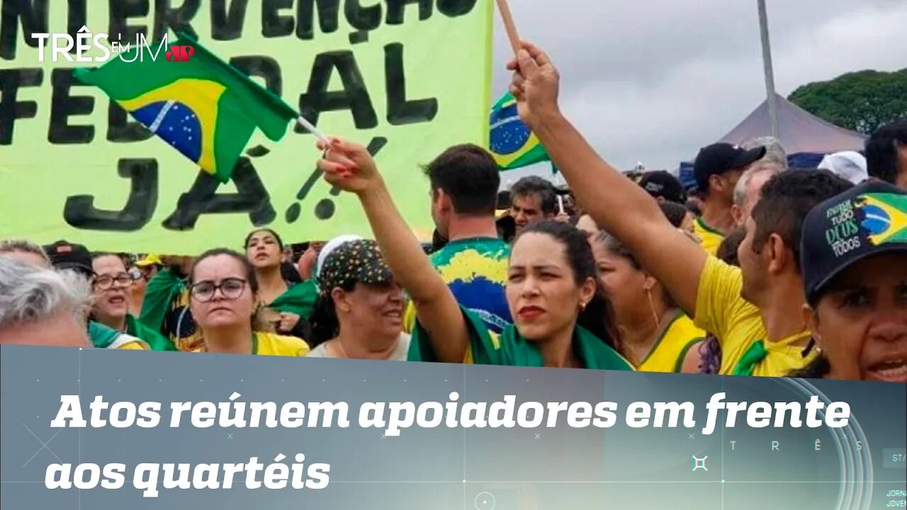 Protestos contra resultado da eleição se intensificam nesta terça (15)