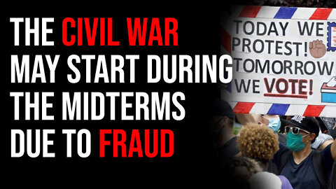 The Civil War May START During The Midterms Over Fraud Fears, Pundit Believes