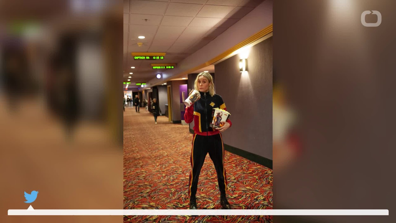 Brie Larson Surprises Fans At The Cinema