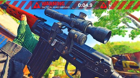 I got a NUKE with the WORST GUN in Black Ops 6! 😂 (Best SVD Class Setup)