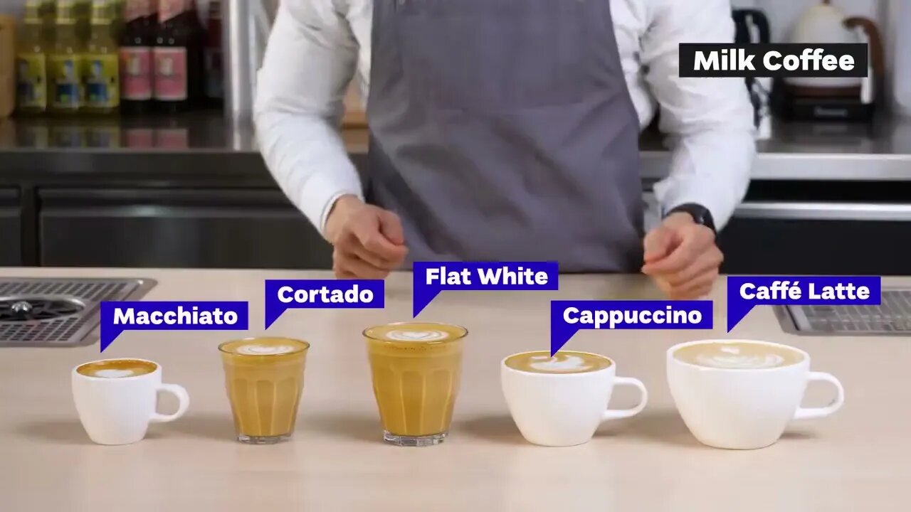 All Espresso Drinks Explained Cappuccino vs Latte vs Flat White and more! 5