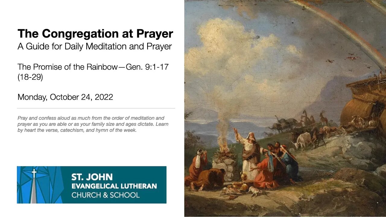 The Promise of the Rainbow—Gen. 9:1-17 (18-29)