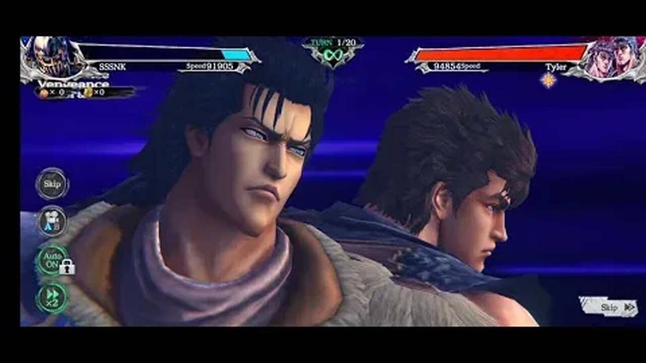 Fist of the North Star Revive Legends A Battle Between Friends, I Vs. Tyler, Old Units Still Solid