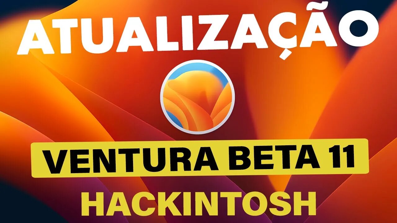 🔥 MacOS VENTURA BETA 11 (22A5373b) DISPONÍVEL ✅ VERSÃO FINAL CHEGANDO, JÁ ESTA PREPARADO???? 👊