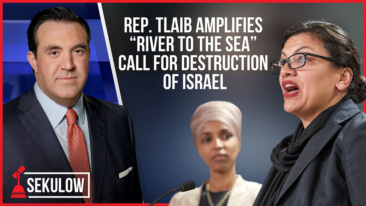 Rep. Tlaib Amplifies “River to the Sea” Call for Destruction of Israel