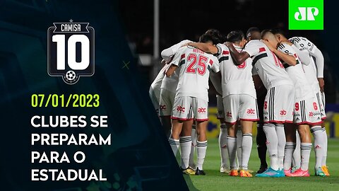 São Paulo SE REFORÇA, Santos DÁ ADEUS AO REI e Flamengo APRESENTA NOVOS NOMES para 2023 | CAMISA 10