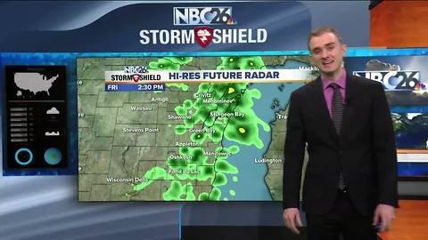 Gino Recchia NBC26 Storm Shield Weather Forecast