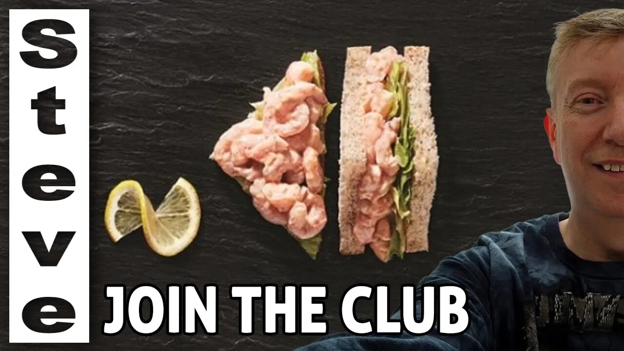 The Rick Van Man Sandwich - Prawn Cocktail Club Sandwich - LIVE