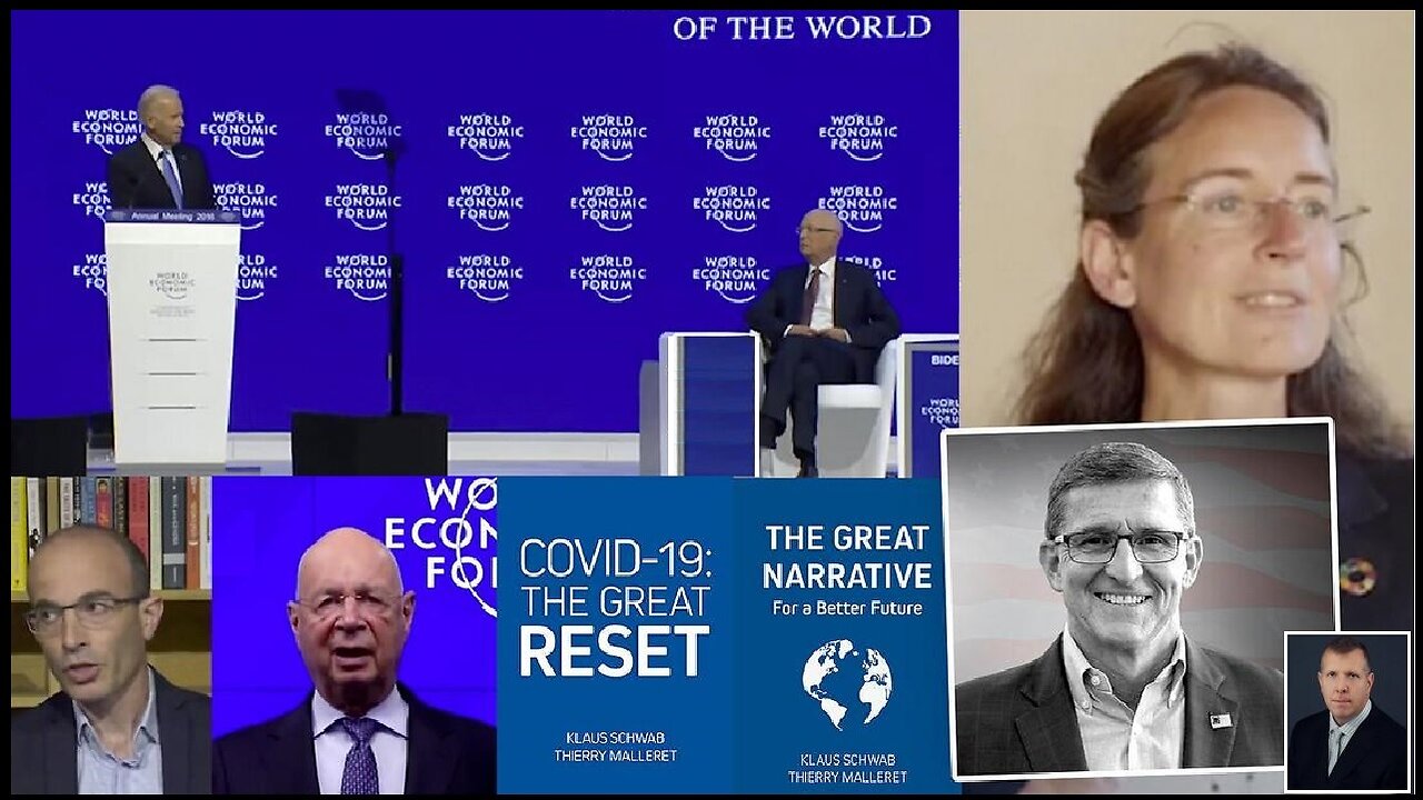 General Flynn | Klaus Schwab & Daughter Nicole Teaming Up to Push “The Great Reset” - Climate Change Agenda? + "What to Do With Billions of Useless Humans?" - Yuval Noah Harari