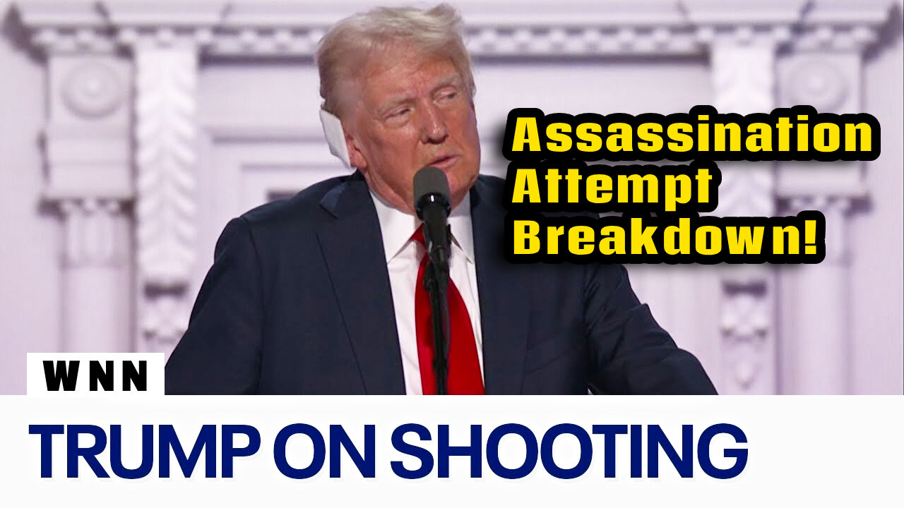 Donald Trump speaks for the 1st time on the assassination attempt | WNN