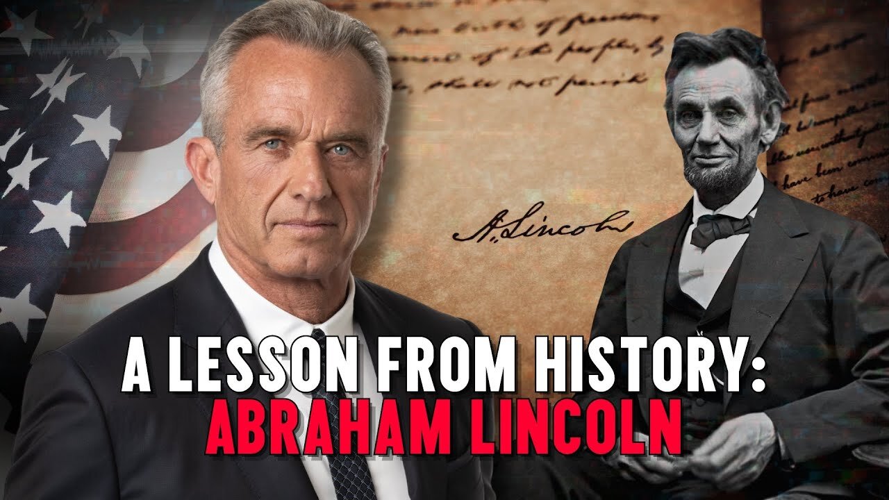 Abraham Lincoln and a Lesson From History — RFK Jr. | WE in 5D: A Republican "Subtle Message" of Sorts Before Friday's Event [The Highly and Strongly Rumored Team-Up w/ President Trump!]