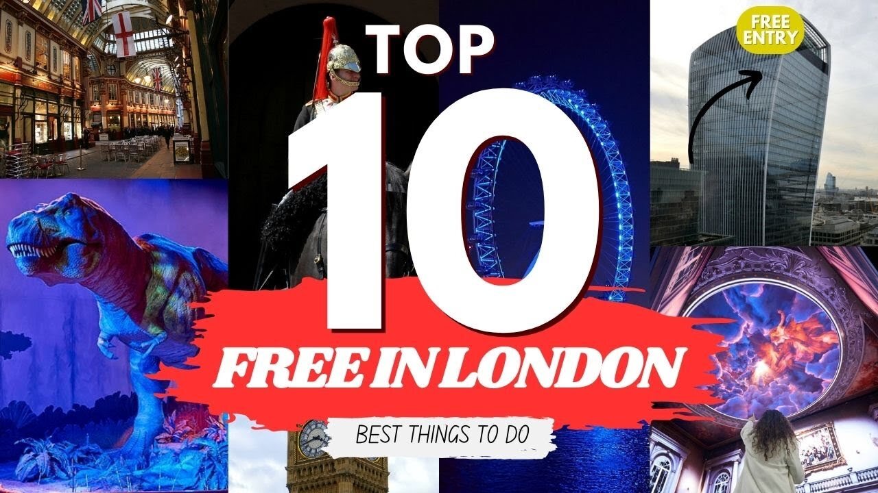 EXPLORE LONDON FOR FREE 🤑🇬🇧| Top 10 FREE Things To Do In London