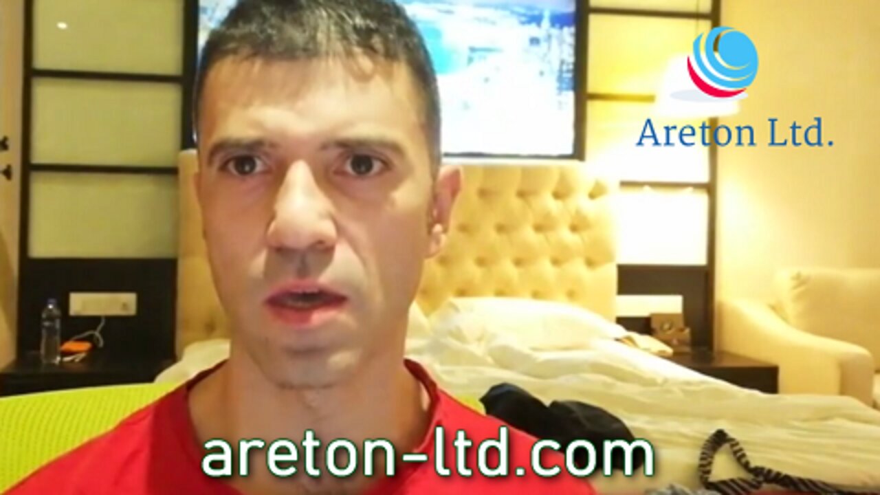 behind the areton, review about the online test and think about the website