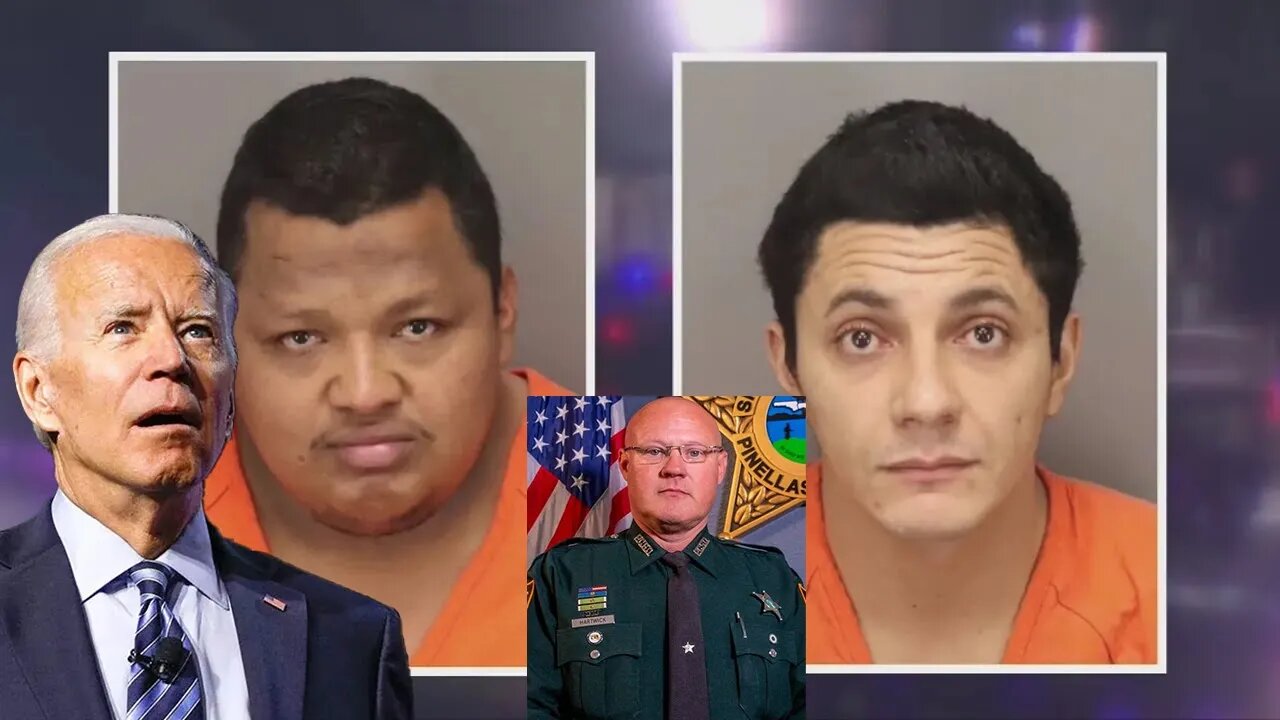 A Joe Biden ILLEGAL ALIEN "DELETES" Florida Deputy and another ILLEGAL ALIEN helps to cover it up!