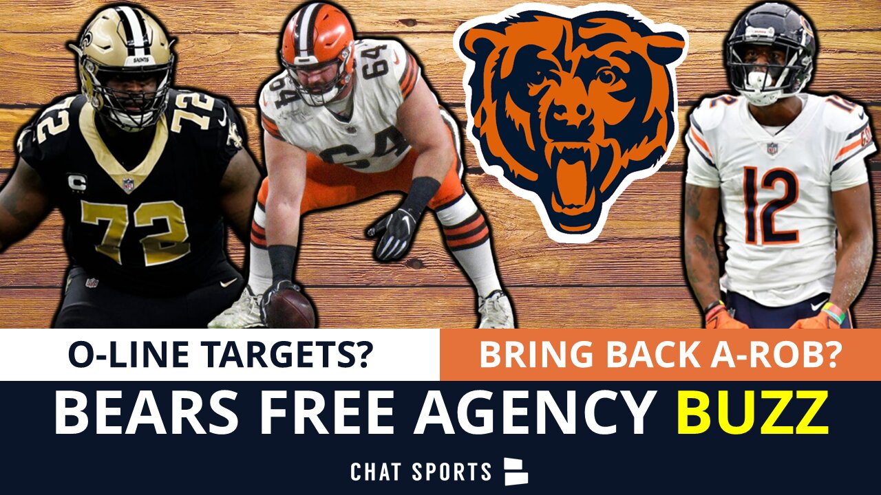 Bears Free Agency Rumors: Target JC Tretter Or Terron Armstead? Re-Sign Allen Robinson?