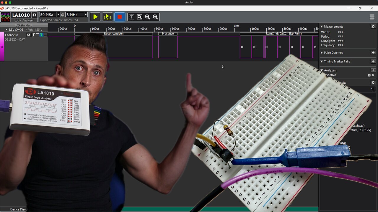 Banging Bits with a Logic Analyzer