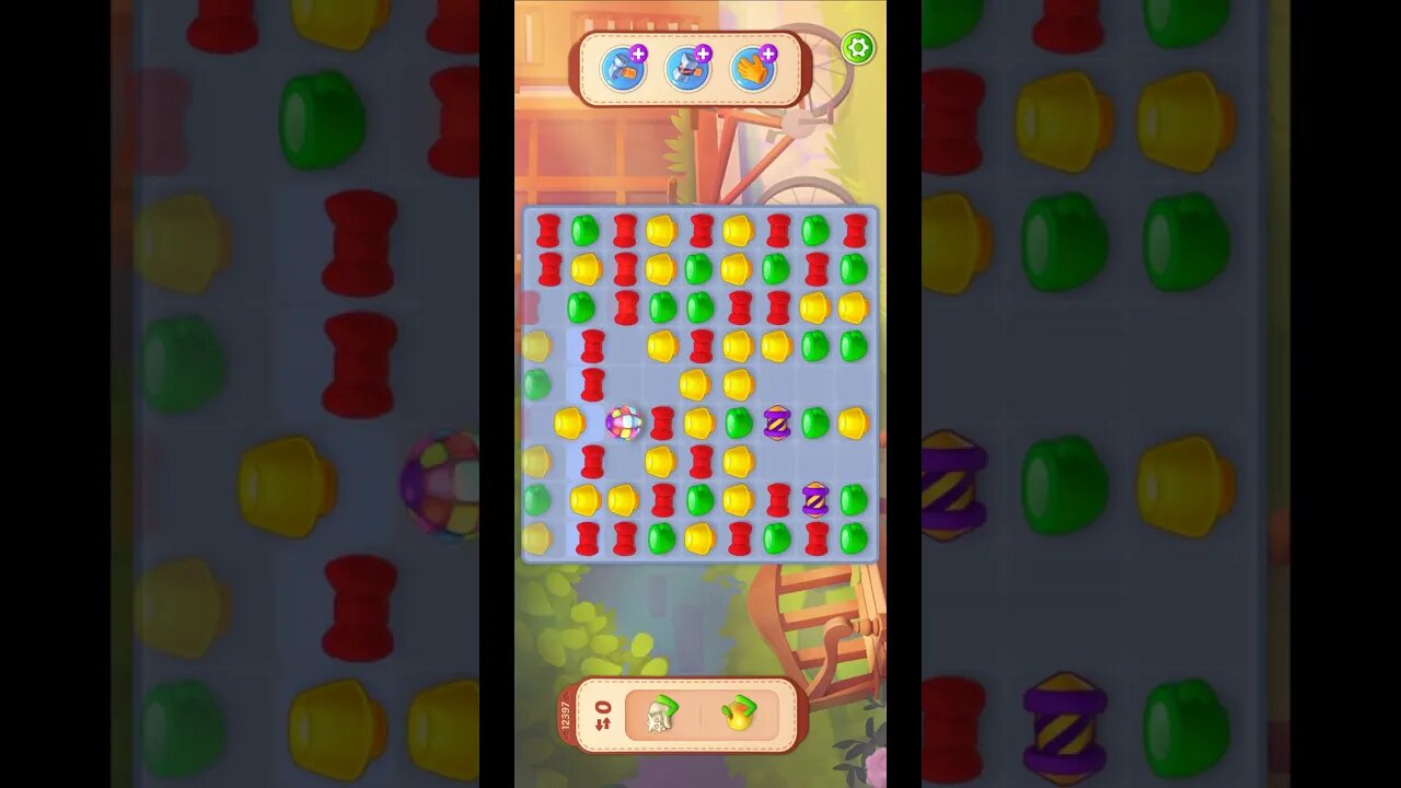 Shorts Playrix Homescapes Gameplay Walkthrough Level 12397-100