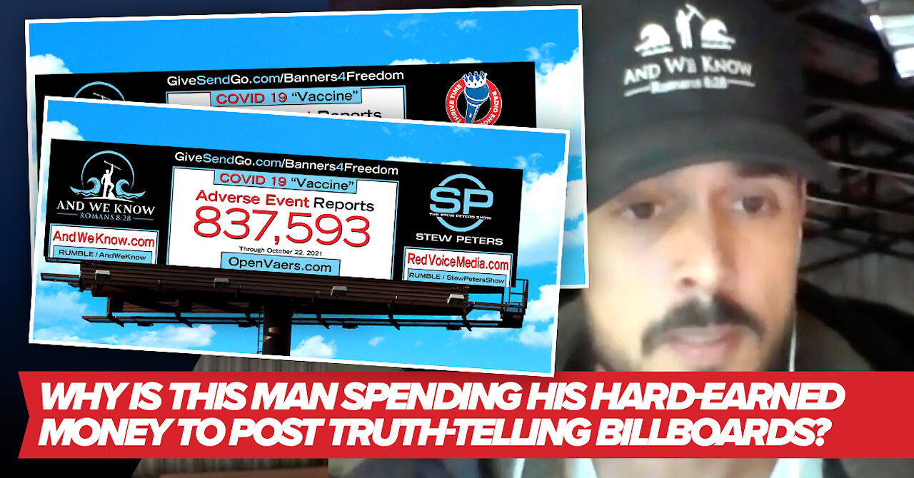 SHOCKING!!! Man Spends His Hard Earned Money Posting Truth-Sharing Billboards