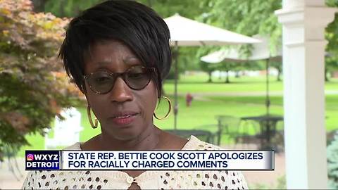 Michigan Rep. Bettie Cook Scott apologizes for racially charged comments against opponent