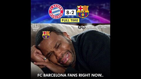 Barcelona vs Bayern 2−8 - All Goals أقوى خسائر في تاريخ برشلونة