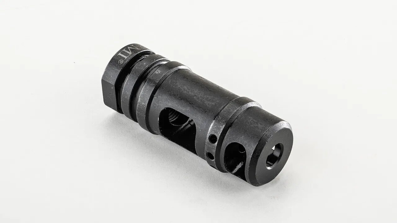 Midwest Industries Muzzle Brake on a Midwest Industries MSR #1270